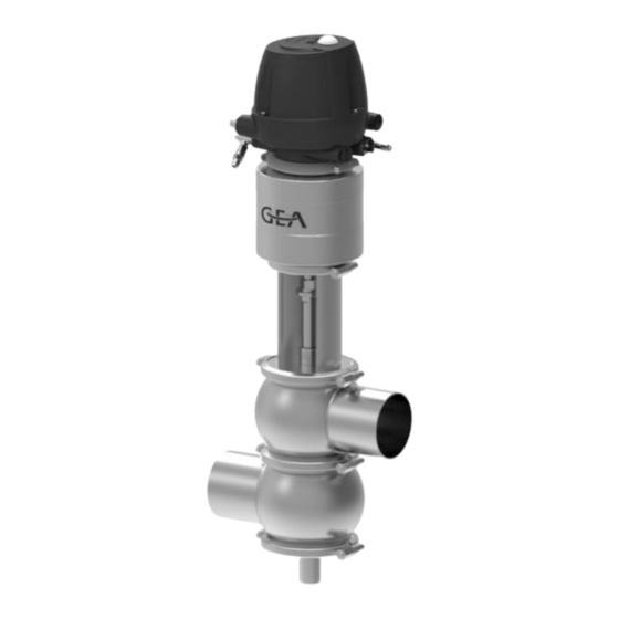 GEA VARIVENT Operating Instructions Manual