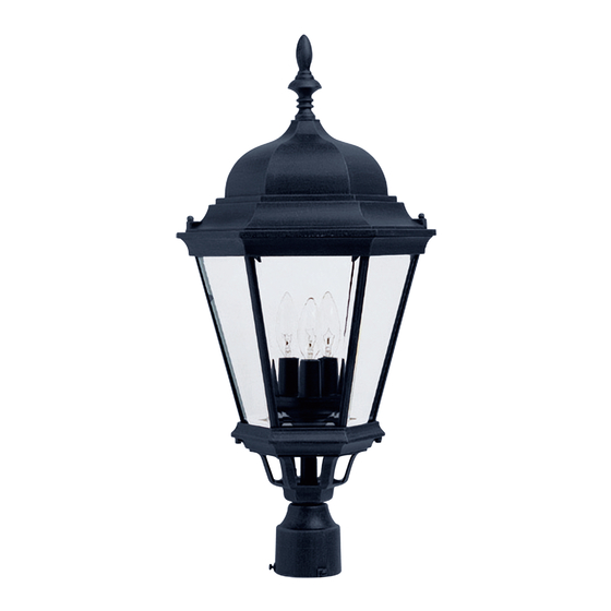 Maxim Lighting WESTLAKE CAST Manual