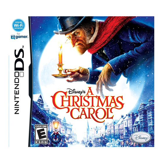 Disney A Christmas Carol for Nintendo DS User Manual