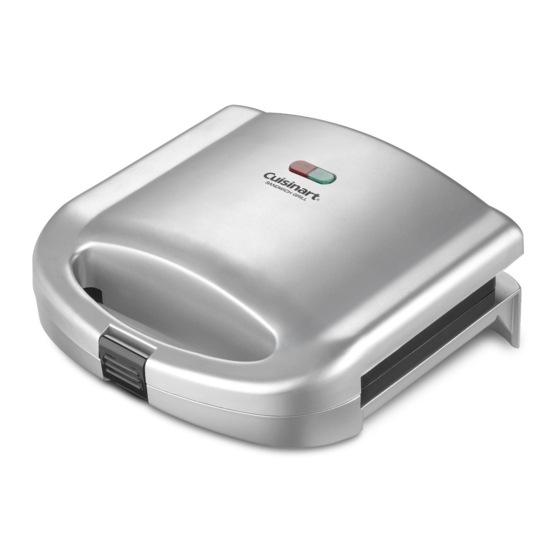 Cuisinart WM-SW2N Instruction And Recipe Booklet