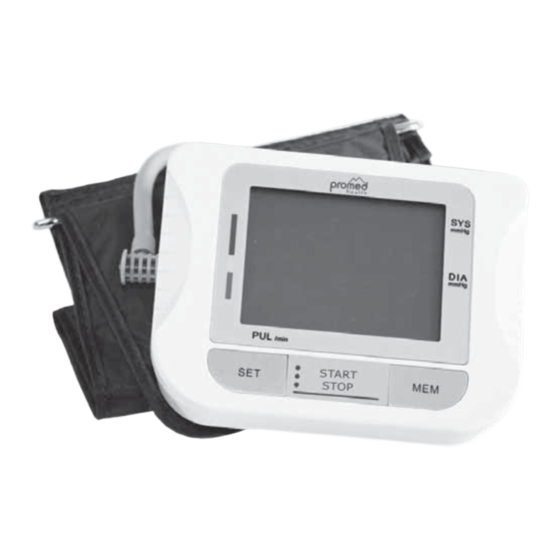 ProMed PBM-3.5 Instruction Leaflet