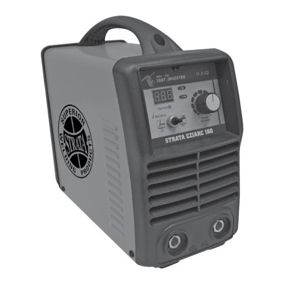 Strata EZIARC 160 Operating Instructions Manual