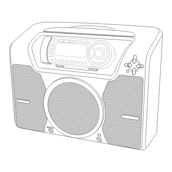 Sirius Satellite Radio Sirius Starmate Replay Boombox STB2 User Manual