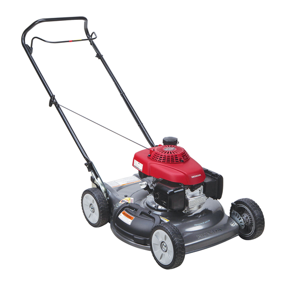 Honda HRS216VKA Manual