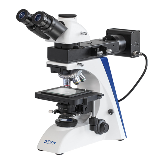 KERN OPTICS OKO-1 Microscope Manuals