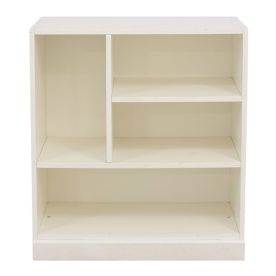 PB TEEN STACK ME UP BOOKCASE Assembly Instructions