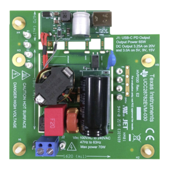 Texas Instruments UCC28782EVM-030 User Manual