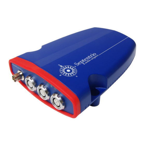 SEPTENTRIO AsteRx3 Hardware Manual