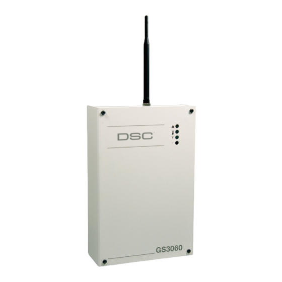 DSC GS3060 Cellular Alarm Communicator Manuals