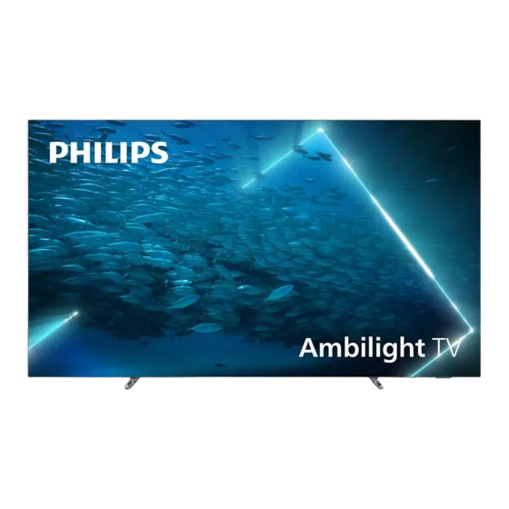 Philips 55OLED707/43 Quick Start Manual