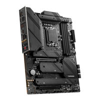 MSI MAG B660 TOMAHAWK WIFI DDR4 User Manual