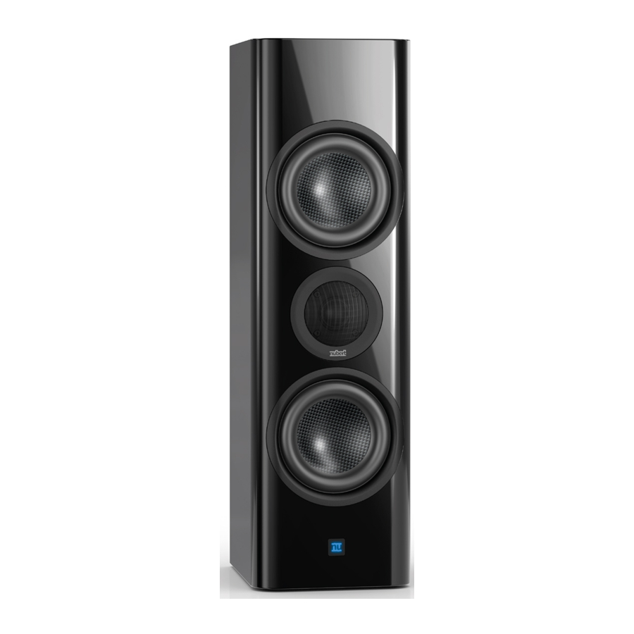 Nubert nuZeo 6 - Active Speakers Manual