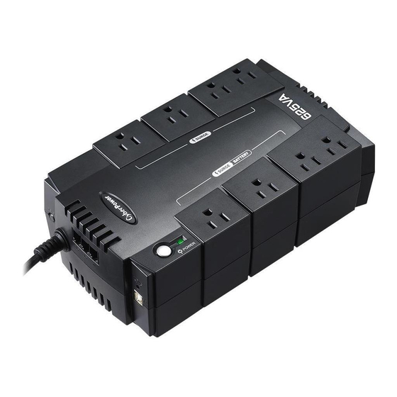 CyberPower CP625HG User Manual