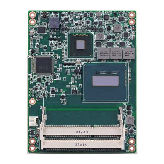 Advantech SOM-5894 CPU Module Manuals