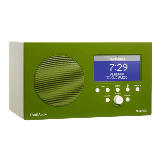Tivoli Audio Albergo Quick Start Manual