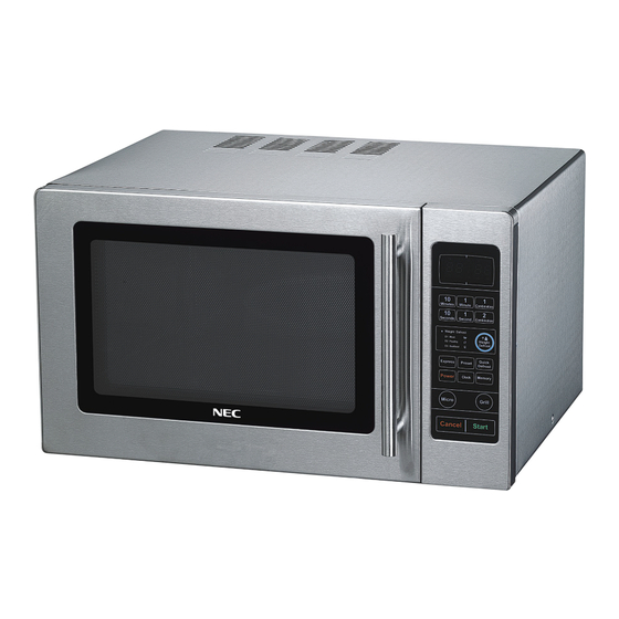 NEC N282GSS Microwave Oven Manuals