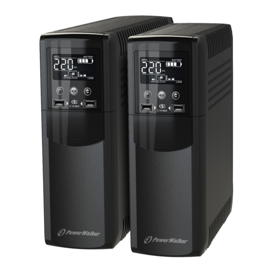 PowerWalker VI CSW Series Quick Manual