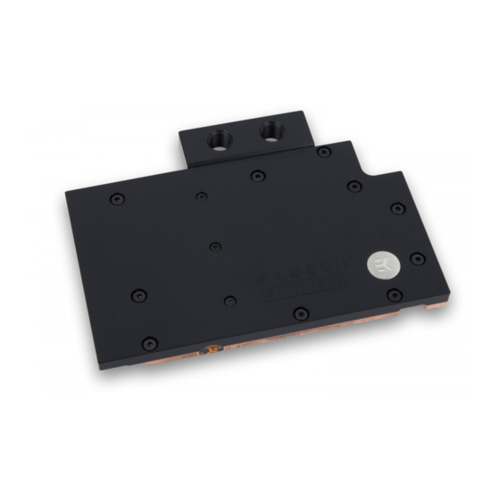 ekwb EK-FC RX-480 Installation Manual