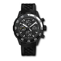 Iwc AQUATIMER CHRONOGRAPH Operating Instructions Manual