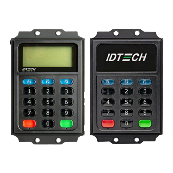 IDTECH SmartPIN L80 Manuals