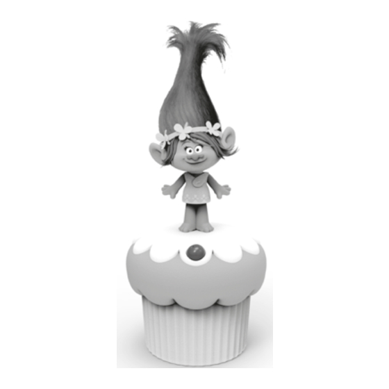 eKids DreamWorks Trolls Dancing Troll Quick Start Manual