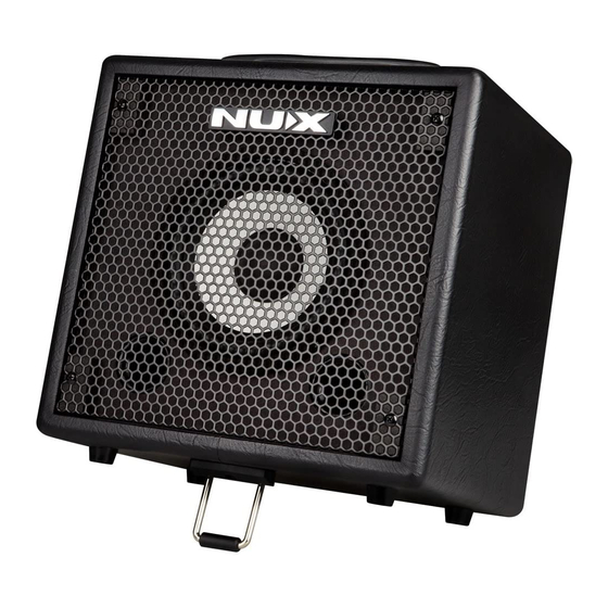 nux Mighty Bass 50BT Owner's Manual