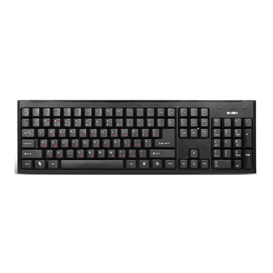 Sven KB-S306 User Manual