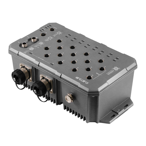 ANTAIRA LMX-1802G-M12-10G-SFP-67 Series Hardware Manual
