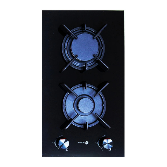 Fagor 3MCF-2GSTA Gas Cooktop Manuals