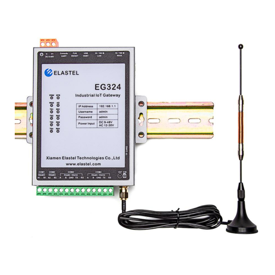 ELASTEL EG324 User Manual