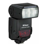 Nikon SB 800 - AF Speedlight Flash Instruction Manual