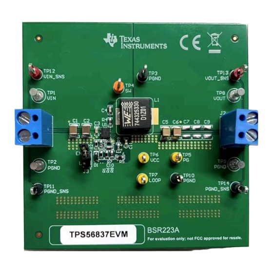 Texas Instruments TPS56837 User Manual