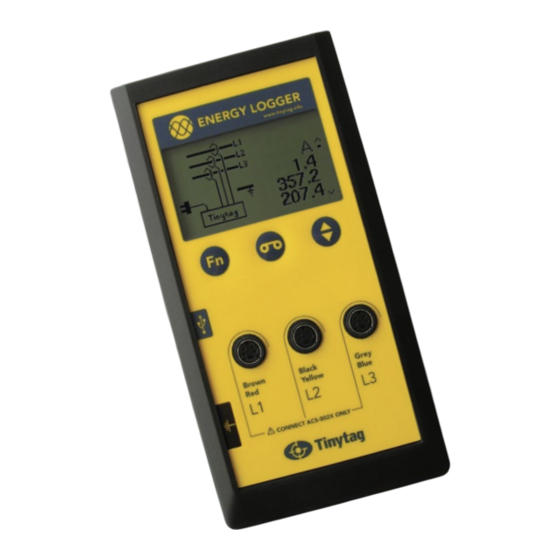 Gemini Tinytag TGE-0001 Technical Manual