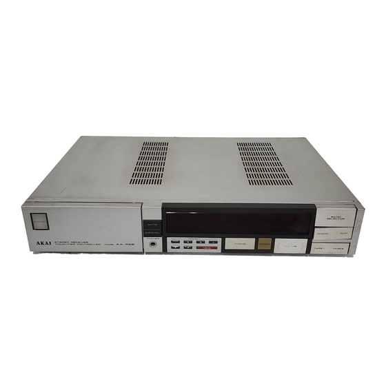 Akai AA-R22/L Service Manual