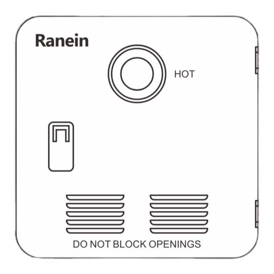 Ranein RA65L Installation And Use Instruction
