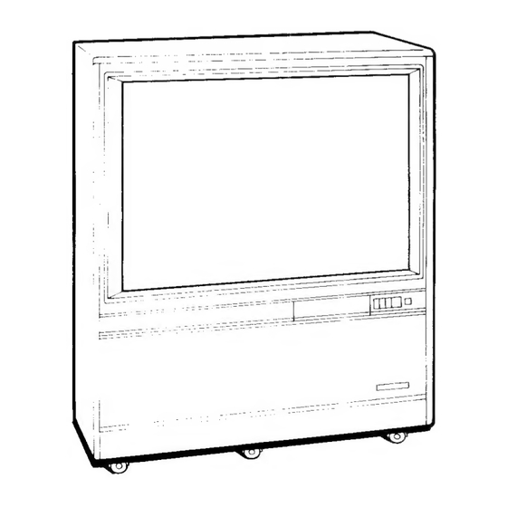 Sony KPR-46EX20 Operating Instructions Manual