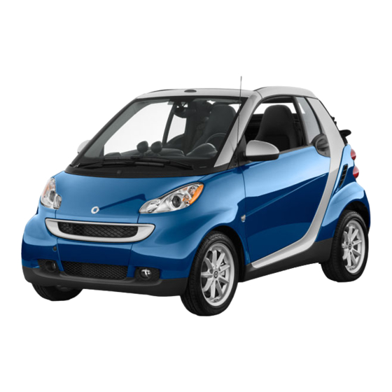 SMART fortwo coupe Operator's Manual