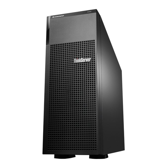 Lenovo ThinkServer TD350 User Manual And Hardware Maintenance Manual