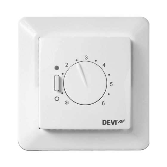 DEVI DEVIreg 528 Installation Manual