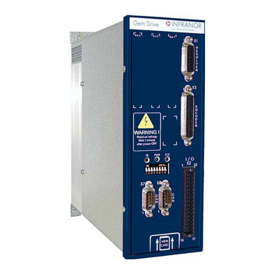 Infranor Gem Drive GD1 Series Installation Manual