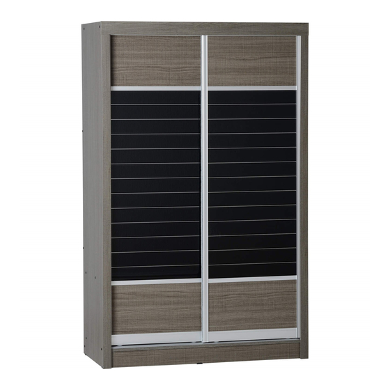 Seconique LISBON SLIDER WARDROBE Assembly Instructions Manual
