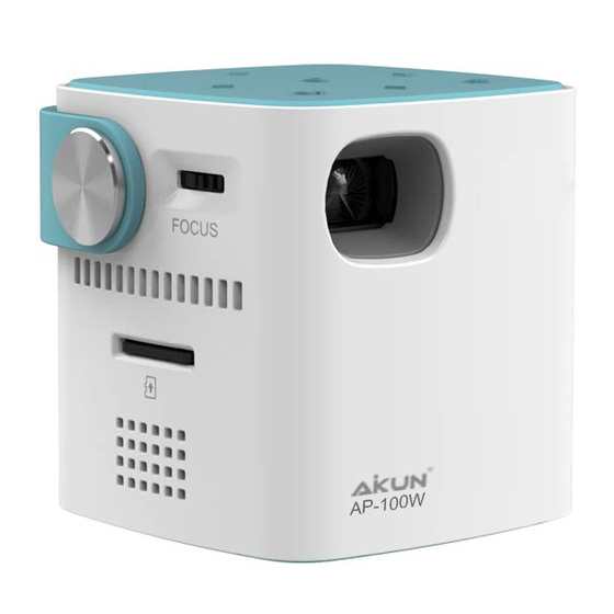 AIKUN AP100W Operating	 Instruction