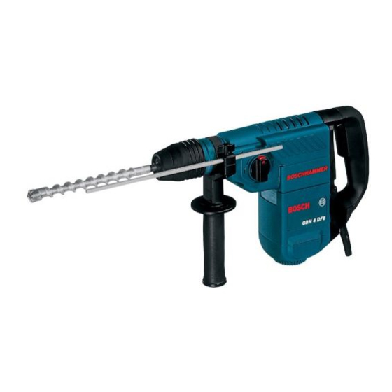 Bosch GBH 4 DFE Repair Instructions