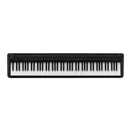Kawai ES120 Setting Manual