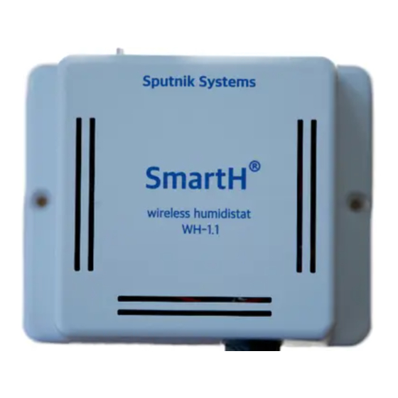 Sputnik Systems SmartH WH-1.1 Operating Manual