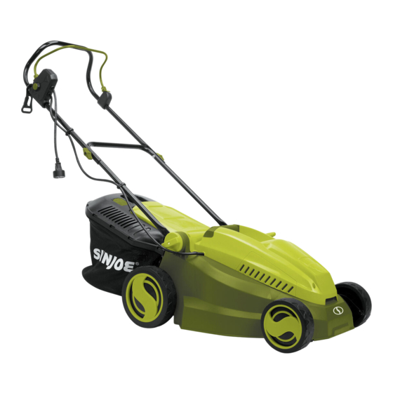 SNOWJOE SUNJOE MJ402E Manual