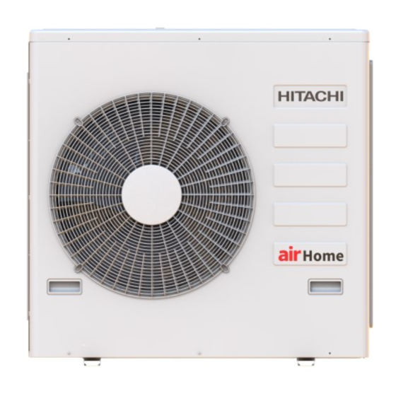 Hitachi airHome Multi Pro RAM-G110N5HAE Instruction Manual