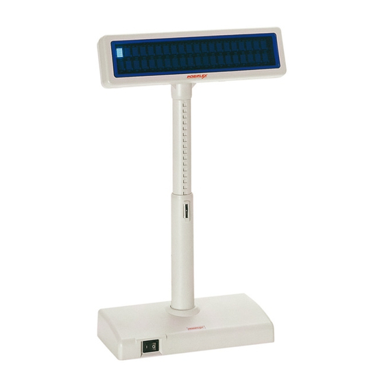 POSIFLEX PD-2300 Series User Manual