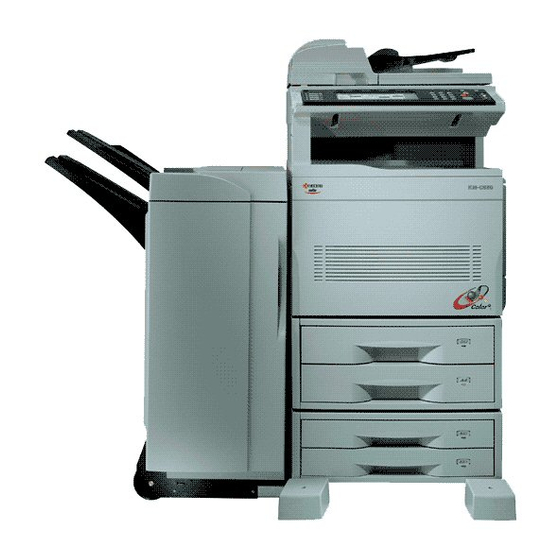 Kyocera C830 Finisher Installation Manual