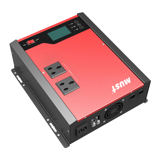 Must PV1100 PLUS 1200VA User Manual